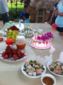 cambodian birthday party
