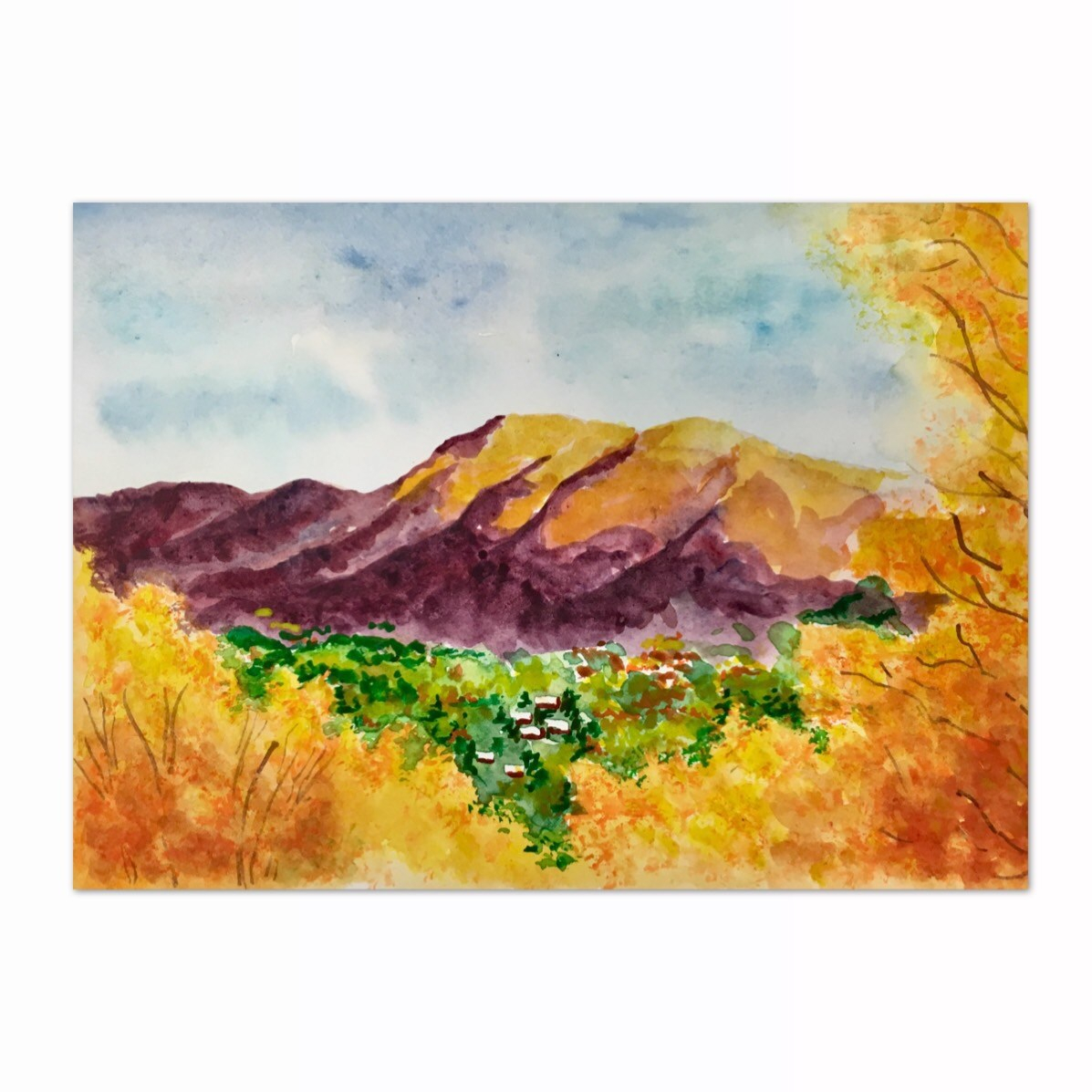 Aspen, Colorado - watercolor