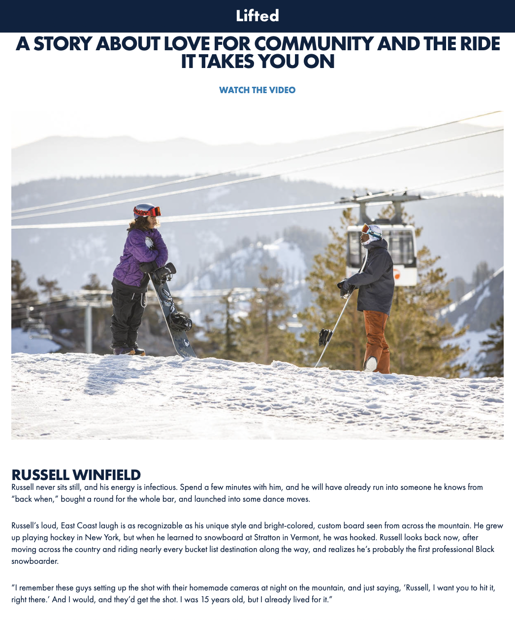 my ikon my ride about mentorship among Black snowboarders